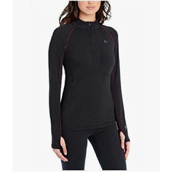 PARADOX Women’s DRI Release 1/4 ZIP Base Layer Performance Top Merino blend Size - Picture 2 of 14